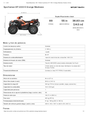 ATVk és Quadok Polaris Sportsman XP 1000 S