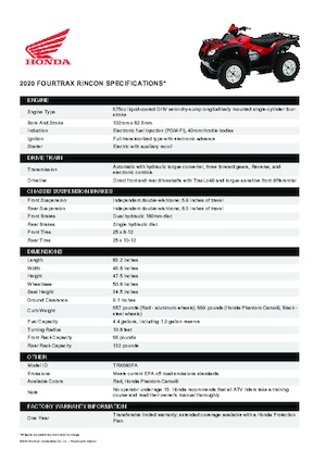 ATVk és Quadok Honda TRX680FA 