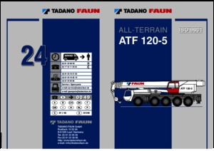Autódaruk Tadano ATF 120-5 (10x8x10)