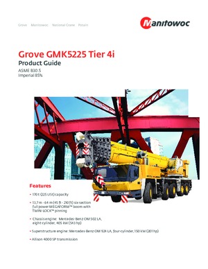 Autódaruk Grove GMK5225