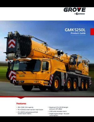Autódaruk Grove GMK5250L