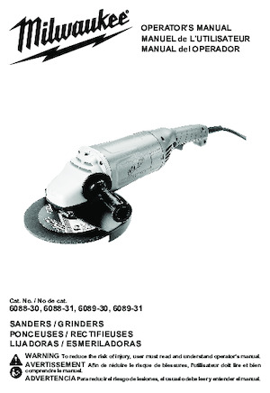 Sarokcsiszolók Milwaukee 6089-31