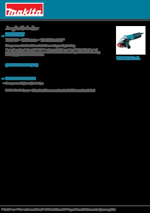 Sarokcsiszolók Makita 9554HN