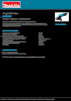 Sarokcsiszolók Makita 9555HN