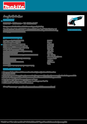 Sarokcsiszolók Makita 9557HN
