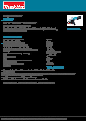 Sarokcsiszolók Makita 9558HP
