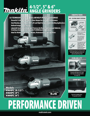 Sarokcsiszolók Makita 9565PC