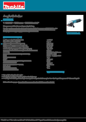 Sarokcsiszolók Makita 9565PZ