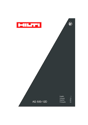 Sarokcsiszolók Hilti AG 500-12D 
