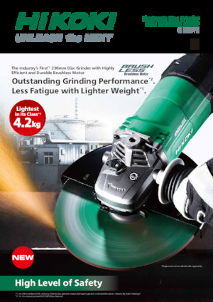 Sarokcsiszolók HiKOKI G23BYE