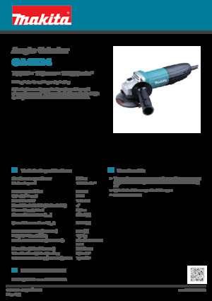 Sarokcsiszolók Makita GA4534