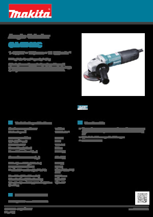 Sarokcsiszolók Makita GA4540C
