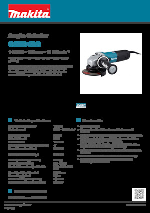 Sarokcsiszolók Makita GA5040C
