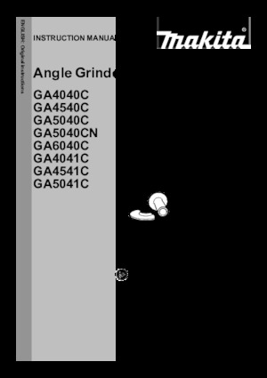 Sarokcsiszolók Makita GA5040CN01