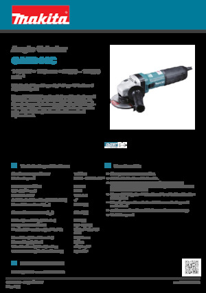 Sarokcsiszolók Makita GA5041C