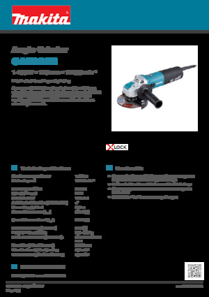 Sarokcsiszolók Makita GA5080R