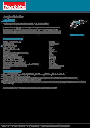 Sarokcsiszolók Makita GA5094