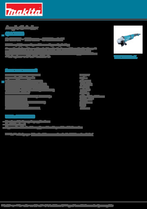 Sarokcsiszolók Makita GA7030