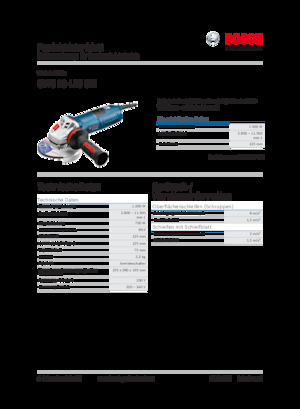 Sarokcsiszolók Bosch GWS 13-125 CIE