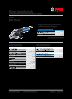 Sarokcsiszolók Bosch GWS 14-125