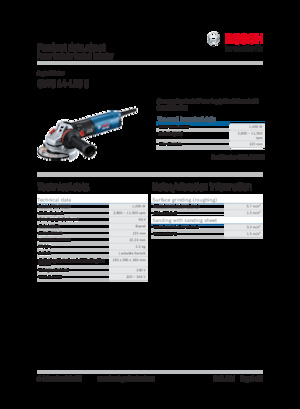 Sarokcsiszolók Bosch GWS 14-125 S