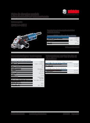 Sarokcsiszolók Bosch GWS 14-125 S