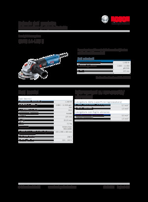 Sarokcsiszolók Bosch GWS 14-125 S