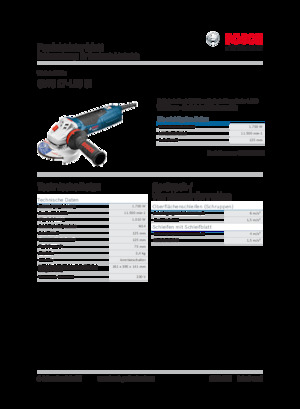Sarokcsiszolók Bosch GWS 17-125 CI