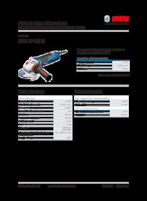Sarokcsiszolók Bosch GWS 17-125 CI
