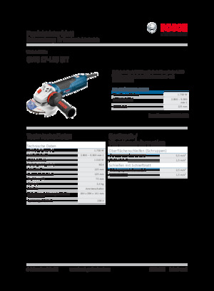 Sarokcsiszolók Bosch GWS 17-125 CIT