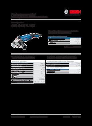 Sarokcsiszolók Bosch GWS 18-125 PL INOX