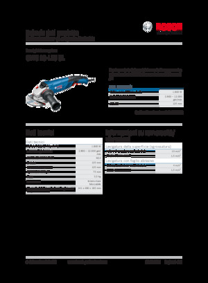 Sarokcsiszolók Bosch GWS 18-125 SL