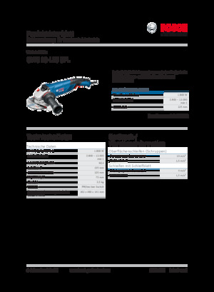 Sarokcsiszolók Bosch GWS 18-125 SPL