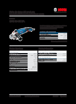 Sarokcsiszolók Bosch GWS 18-125 SPL