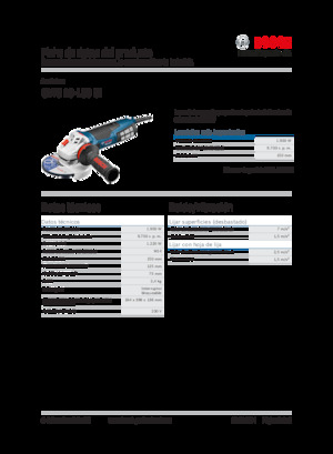 Sarokcsiszolók Bosch GWS 19-150 CI