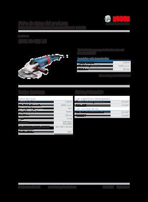 Sarokcsiszolók Bosch GWS 22-230 LVI