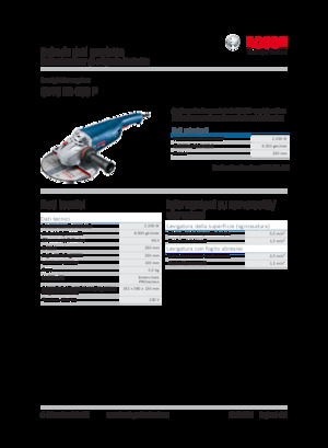 Sarokcsiszolók Bosch GWS 22-230 P