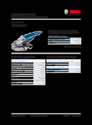 Sarokcsiszolók Bosch GWS 22-230 P