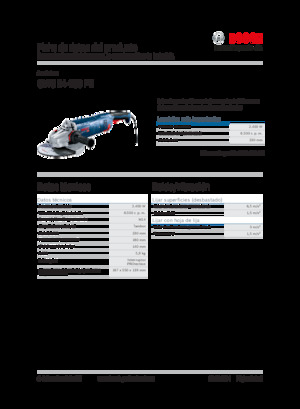 Sarokcsiszolók Bosch GWS 24-230 PZ