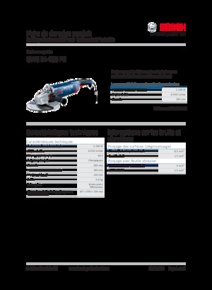Sarokcsiszolók Bosch GWS 24-230 PZ