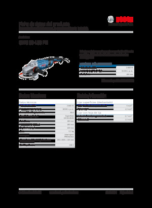 Sarokcsiszolók Bosch GWS 30-180 PB