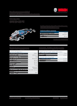 Sarokcsiszolók Bosch GWS 30-180 PB