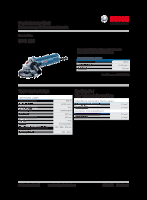 Sarokcsiszolók Bosch GWS 880
