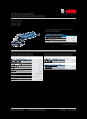 Sarokcsiszolók Bosch GWS 880