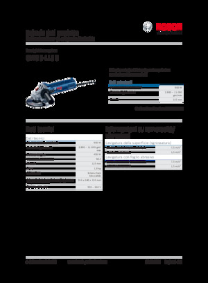 Sarokcsiszolók Bosch GWS 9-115 S