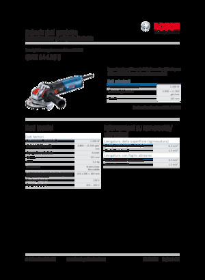 Sarokcsiszolók Bosch GWX 14-125 S
