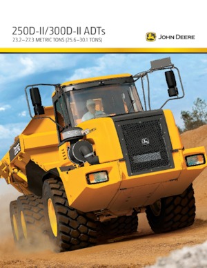 Csuklóvázas dömperek John Deere Construction 300D II