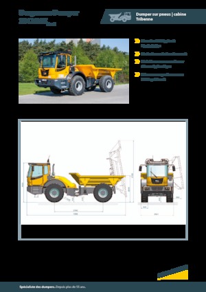 Csuklóvázas dömperek Bergmann 3012DSK Plus