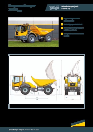 Csuklóvázas dömperek Bergmann 3012R Plus