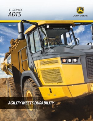 Csuklóvázas dömperek John Deere Construction 310E